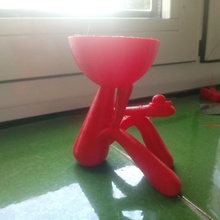 Roberto pianta lumaca coccio decorazione scultura 3d print model - Mito3D