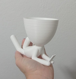 Roberto pianta telefono Roberto pianta vaso arredamento Telefono 3d print model - Mito3D