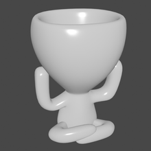 robert pot pots 3d print model - Mito3D