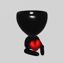 robert pot love pots 3d print model - Mito3D