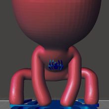 robert spiderman pot 3d print model - Mito3D
