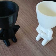 robert vaso 2 modelli ginocchia casa il la pianta 3d print model - Mito3D