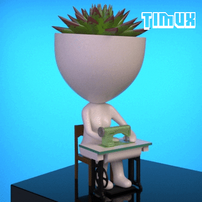 roberta pflanze nähen maschine zuhause haus robert robertplant pflanzer topf saftig kaktus vase dekoration ornament geschenk büro mutter 3d print model - Mito3D