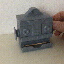 robi kürdan dağıtıcı ev apero tepe robot 3d print model - Mito3D