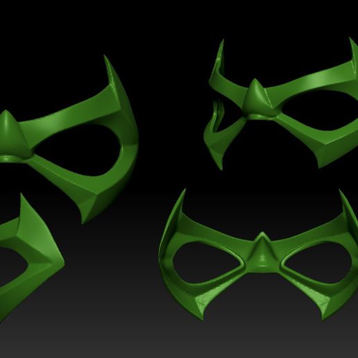 robin mask - cosplay fashion batman 3D print model - Mito3D