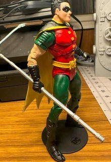 Robin ajudante cinto brinquedo açao figura acessório batman Super homen Mcfarlane 3d print model - Mito3D