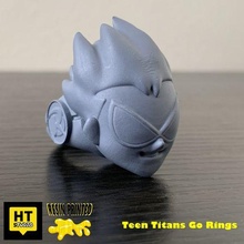 Robin Teen Titanen Ring Schmuck Titans Karikatur Kind Kinder 3d print model - Mito3D