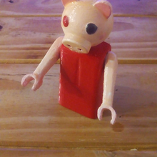roblox piggy articulated gioco Giochi giocattoli gioia animale arte giocattolo 3d print model - Mito3D