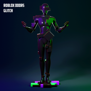 roblox - glitch seek doors terror game rubox playtime poppy video games 3d print model - Mito3D