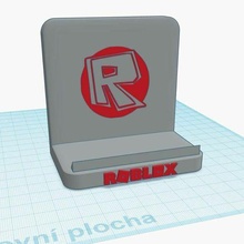 Roblox téléphone tablette titulaire soutien mobil enfant gamins Minecraft 3d print model - Mito3D