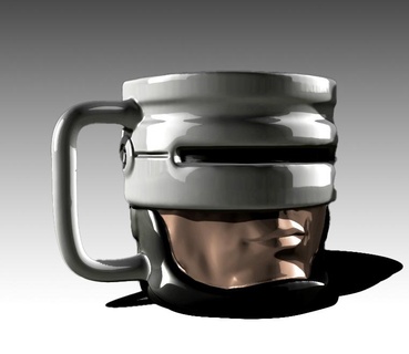 robo-cup robocop 3d print model - Mito3D