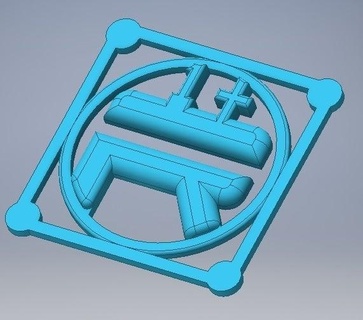 robo 3d r1 40 ventilateur envelopper couverture gaine logo imprimante pièces 3d print model - Mito3D