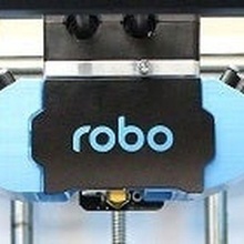 robo c2 fan duct mod version print cooler robo3d robo3dmod roboc2 roboc2mod roboupgrades upgrade 3d_printer_parts 3d print model - Mito3D