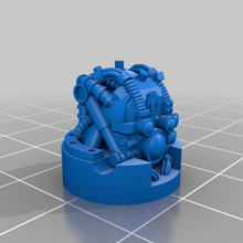 Roboter Cyber Kopf 3d_printing 3d print model - Mito3D