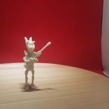 robo rosso casa robot 3d print model - Mito3D