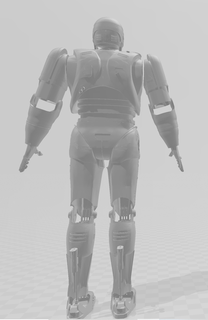 robocop completo armadura cosplay Víspera Santos 3d print model - Mito3D