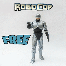 robocop statuette 1 6 échelle soutien pla trousse 3d print model - Mito3D