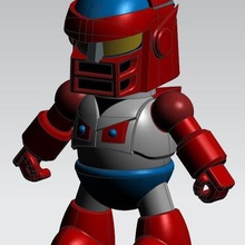 roboizer sd game robot 3d print model - Mito3D