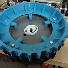 robomow iz genişliği krampon tekerlek aracı 3d print model - Mito3D