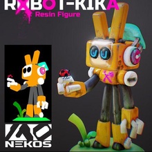 robot kika 3d print model - Mito3D