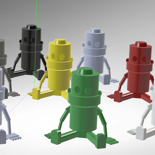 robot 3D print model - Mito3D