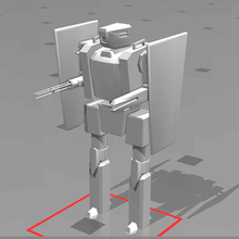 le robot divers 3d print model - Mito3D