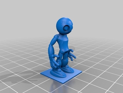 robot robot modelo robots 3d print model - Mito3D