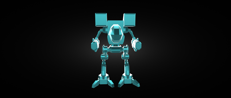 robot 3d Yazdır stl oyuncak Battletech fantezi model 3d print model - Mito3D