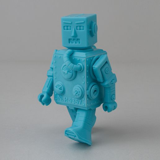 robô dobrável 4d 3D print model - Mito3D