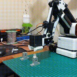 robot bras robotisé robotique 3d print model - Mito3D