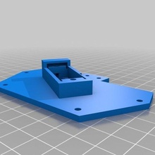 robot pençe plaka özelleştirilmiş robotik 3d print model - Mito3D