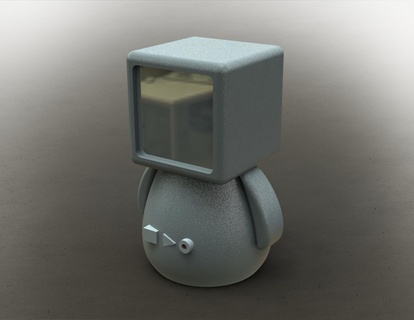 robot concept robot 3d print model - Mito3D