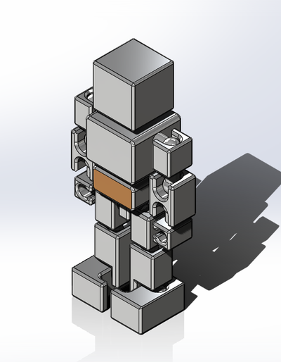 robot cuboyds personnaliser 3d print model - Mito3D