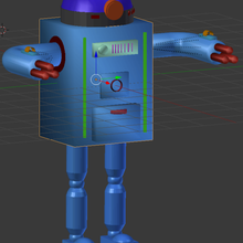 robot personalizar 3d juego los robots detalle 3d print model - Mito3D