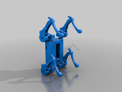 robô cão 3d impressora partes 3d print model - Mito3D