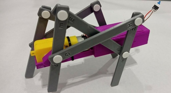 robot parrilla hormiga robótica 3d print model - Mito3D