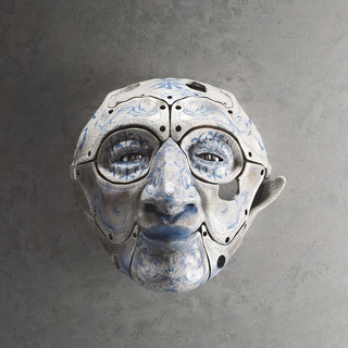 robot mask wall masks 3d print model - Mito3D