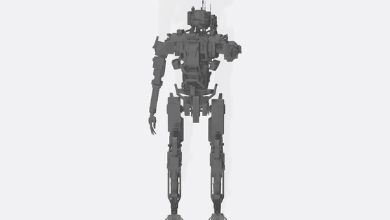 robô ok 3d 1 35 3d print model - Mito3D