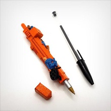 robot pen gadget pencil steampunk 3d print model - Mito3D