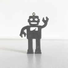 robot pendant gadget 3d print model - Mito3D