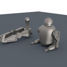 Roboter Fortschritt Gadget zweibäumeroboter 3d print model - Mito3D