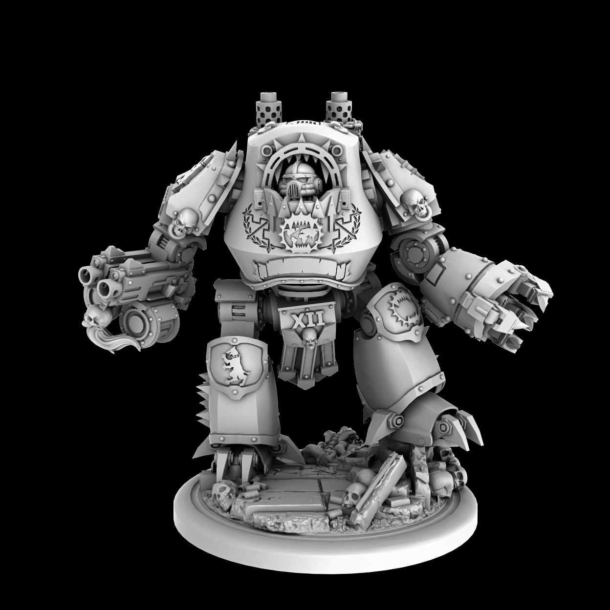 robot set world eaters worldeaters contermptor dreadnought  3D print model - Mito3D