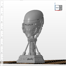 robot table lampe art 3d print model - Mito3D
