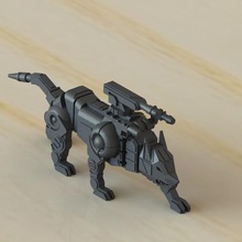 robot de lobo juego juguete rd imprimir 3d print model - Mito3D