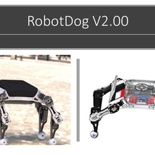 robotdog version 2-00 3d print model - Mito3D