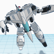robotech yf-4 veritech 3d print model - Mito3D