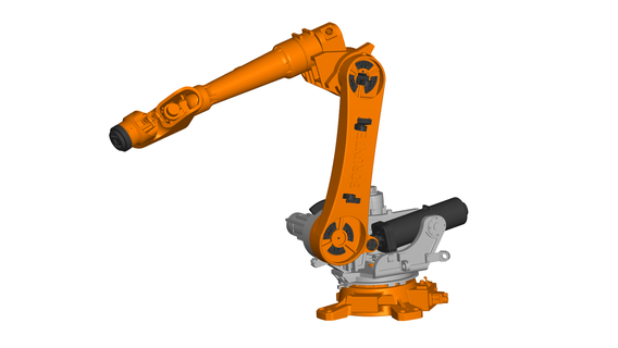 robotic arm - gripper robot hand 3d print model - Mito3D