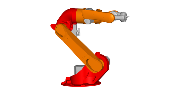 robótico brazo pinza robot mano 3d print model - Mito3D