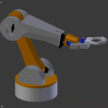 braço robótico gadget ferramenta 3d print model - Mito3D