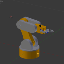 braço robótico grande ferramenta 3d print model - Mito3D